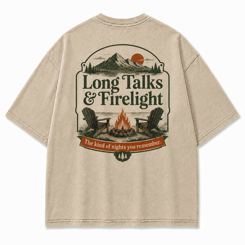 Long Talks & Firelight Graphic Tee