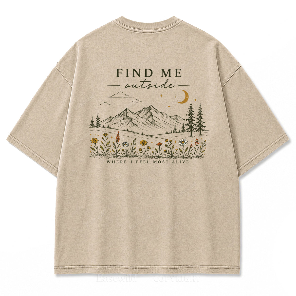 Where I Feel Most Alive Print Tee