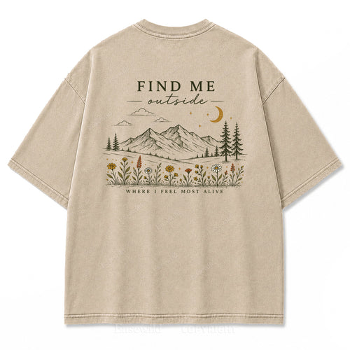 Where I Feel Most Alive Print Tee