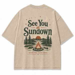 See You at Sundown Campfire Nights Graphic Tee