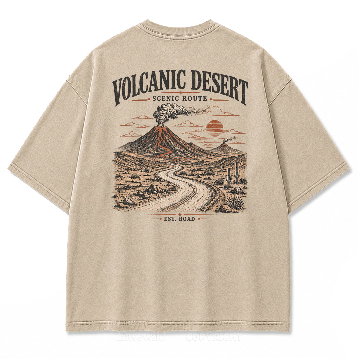 Volcanic Desert Scenic Route Tee