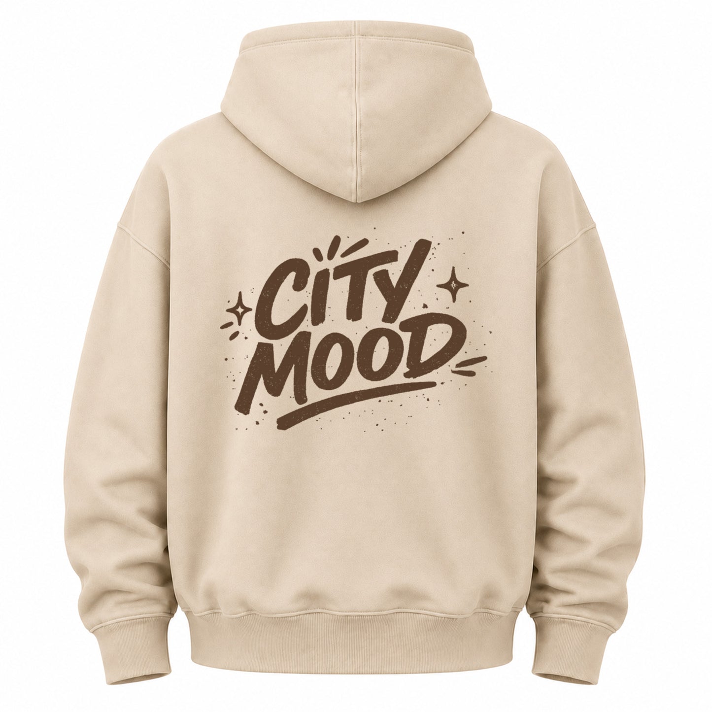 City Mood Graphic Washed Hoodie