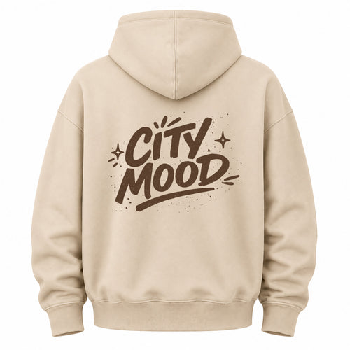 City Mood Graphic Washed Hoodie