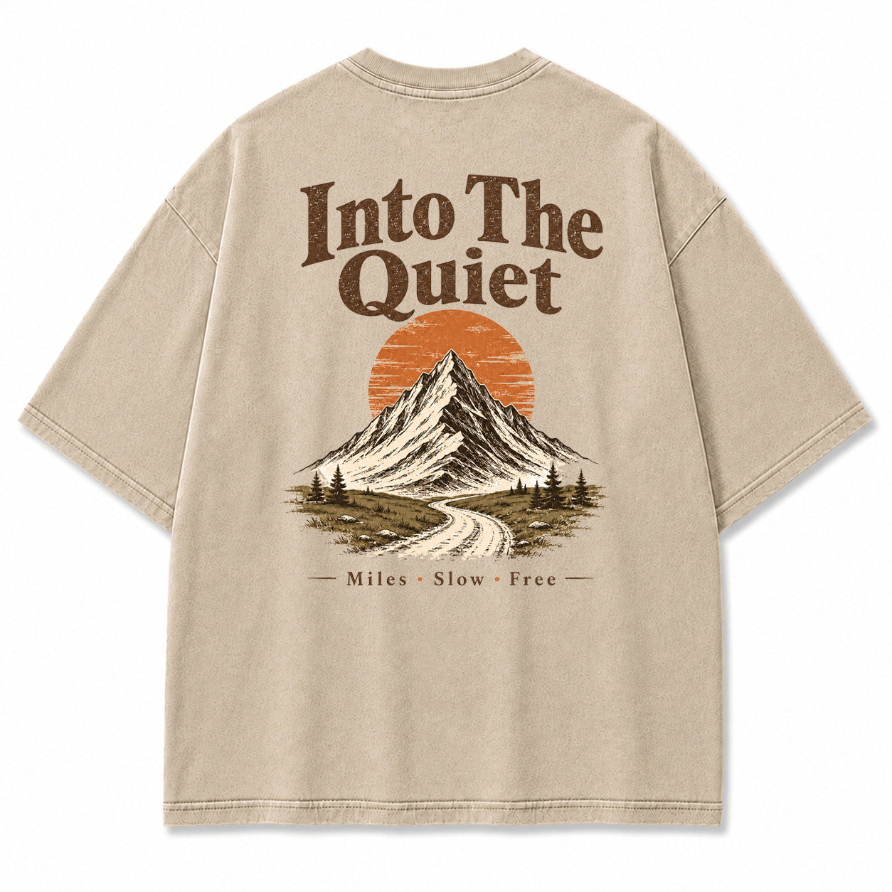 Into The Quiet & Free Oversized Tee T-Shirt