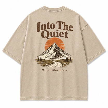 Into The Quiet & Free Oversized Tee T-Shirt
