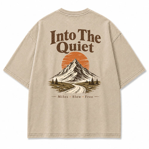 Into The Quiet & Free Oversized Tee T-Shirt