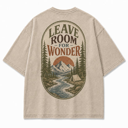 Leave Room for Wonder Washed T-Shirt