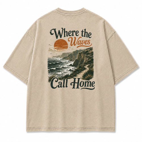 Where the Waves Call Home Graphic T-Shirt