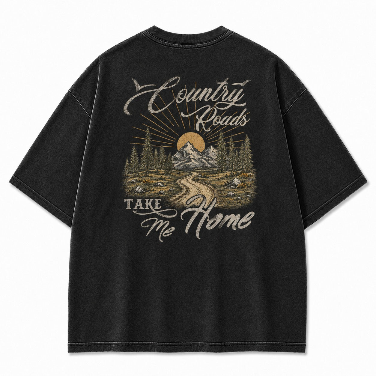 Country Roads Take Me Home Graphic Tee