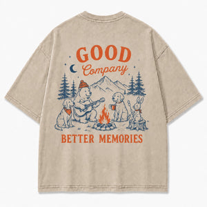 Campfire Friends Adventure Graphic Tee