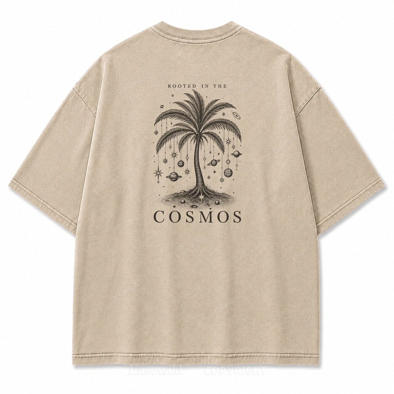 Rooted in the Cosmos Vintage Graphic Print Tee
