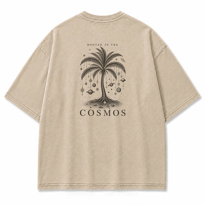 Rooted in the Cosmos Vintage Graphic Print Tee