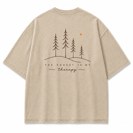 The Forest Is My Therapy Graphic T-Shirt