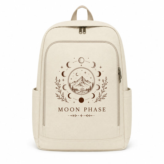 Moon Phase Graphic Backpack