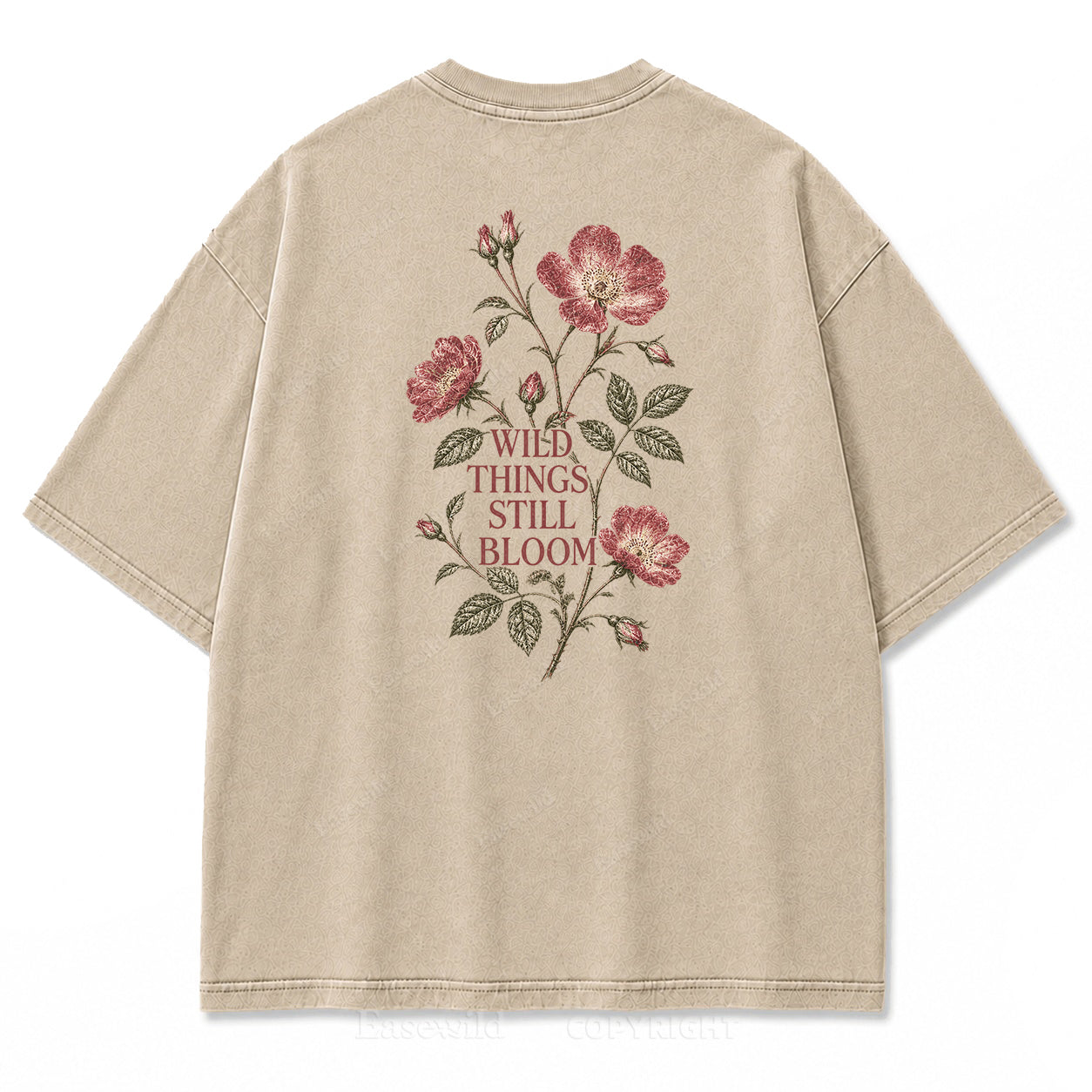 Wild Things Still Bloom Vintage Botanical Tee