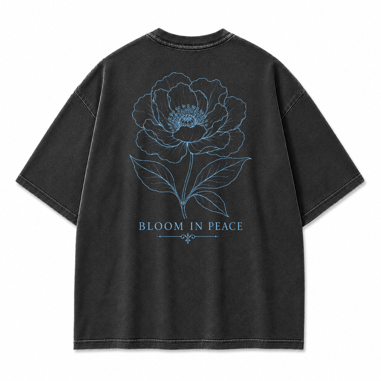 Bloom In Peace Floral Graphic T-Shirt