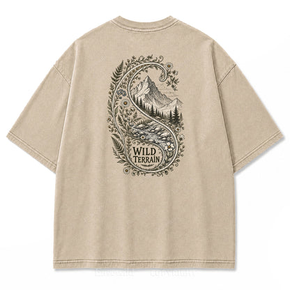 Wild Terrain Mountain Paisley Tee