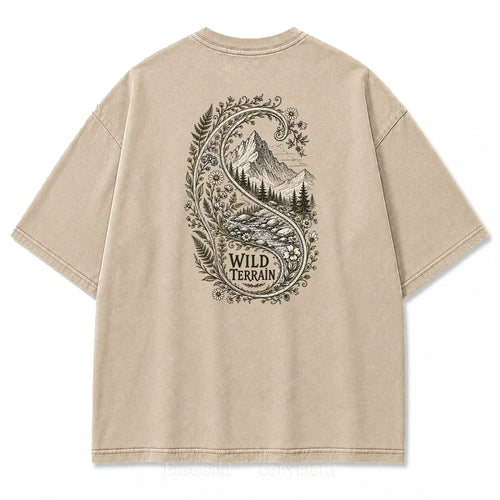 Wild Terrain Mountain Paisley Tee