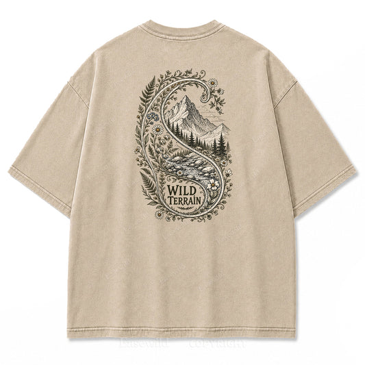 Wild Terrain Mountain Paisley Tee