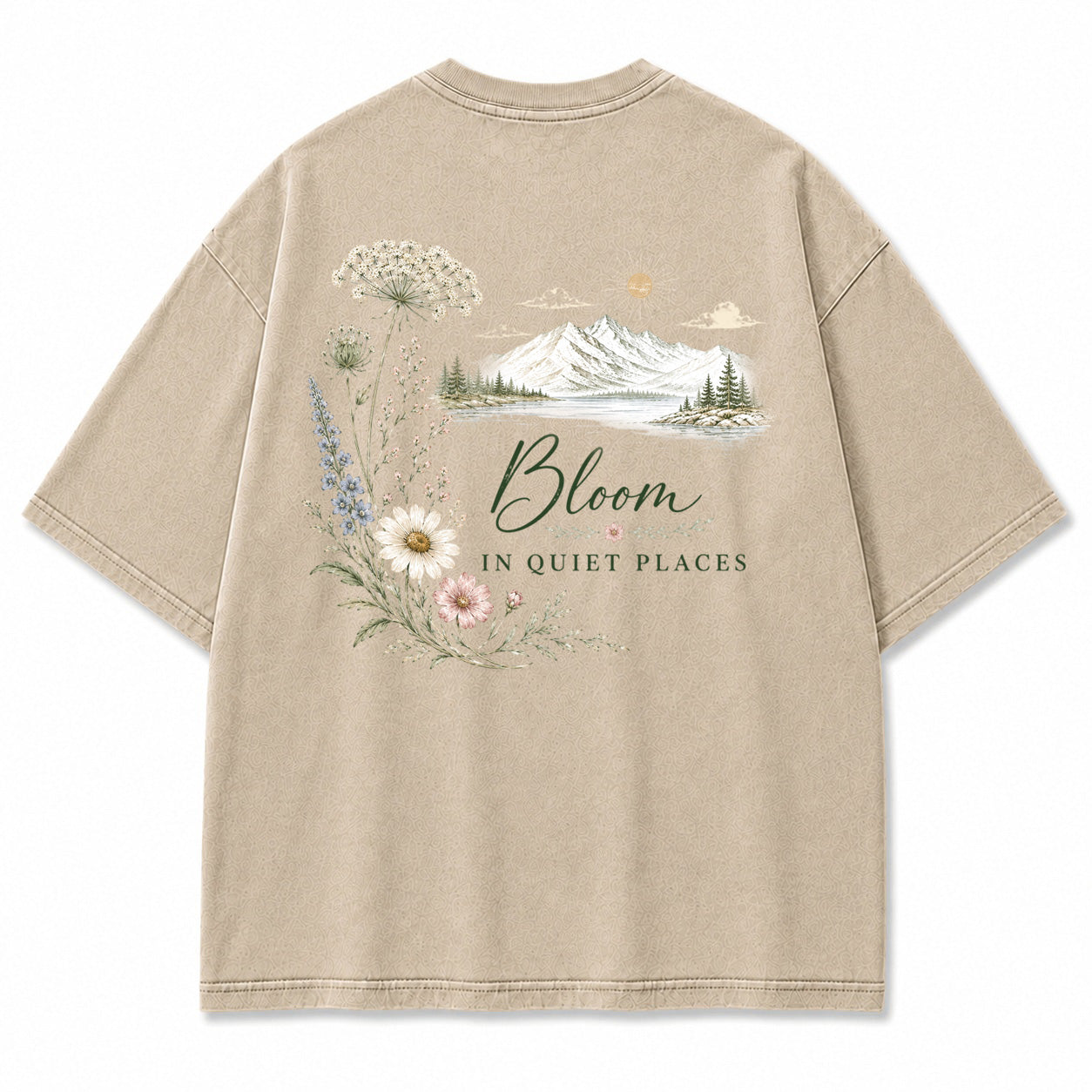 Bloom in Quiet Places Graphic T-Shirt