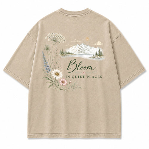 Bloom in Quiet Places Graphic T-Shirt