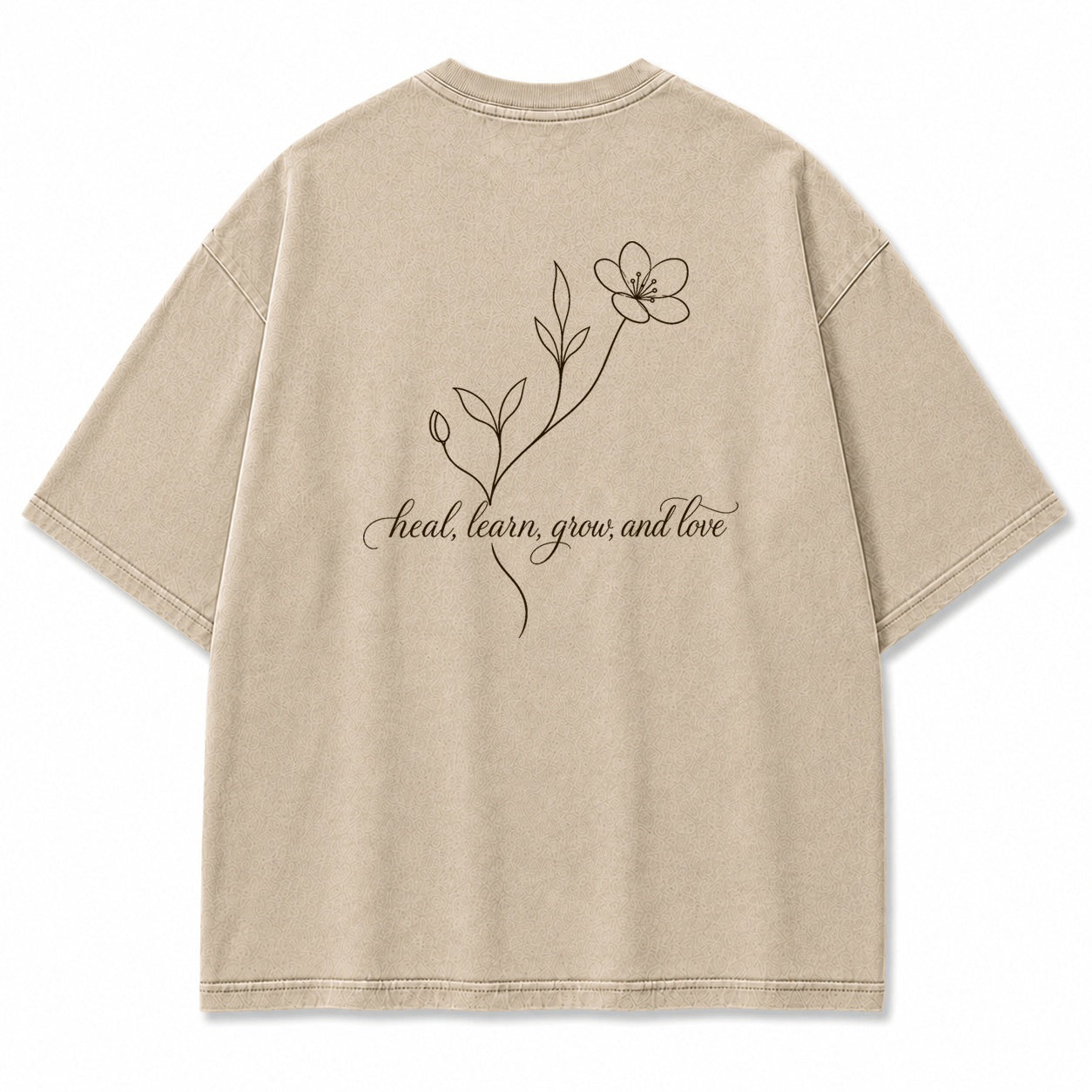 Heal Learn Grow and Love Graphic T-Shirt