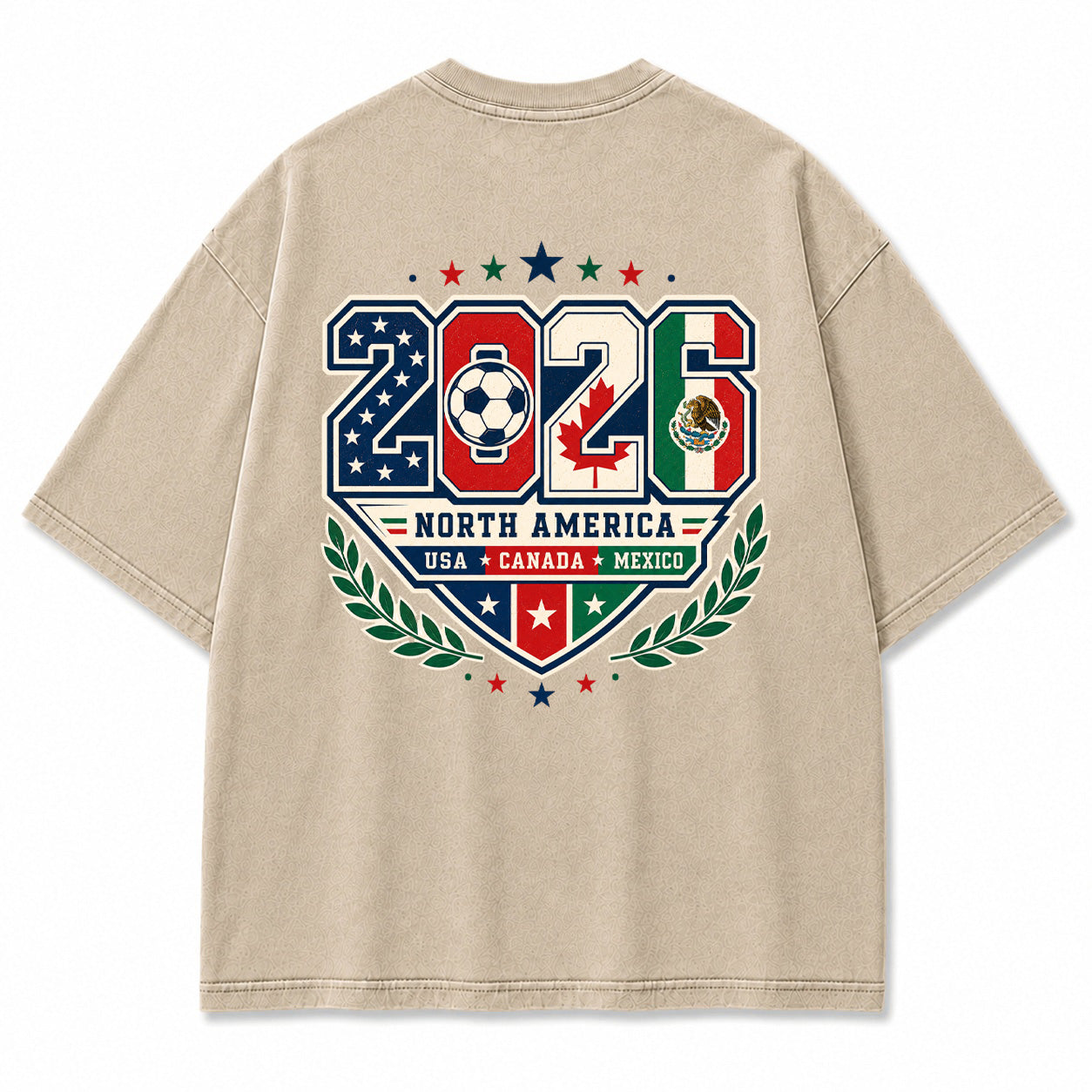 2026 North America Football Graphic T-Shirt