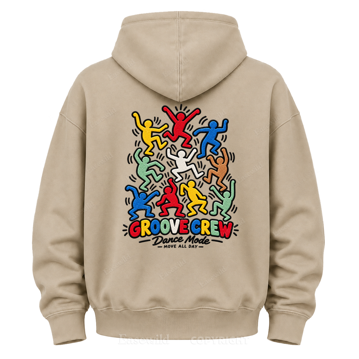 Groove Crew Dance Mode Graphic Hoodie