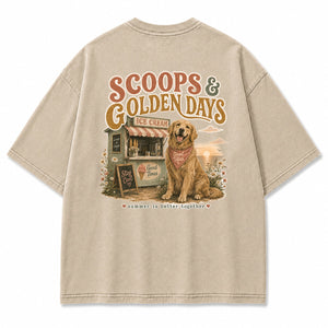 Scoops & Golden Days Graphic T-Shirt