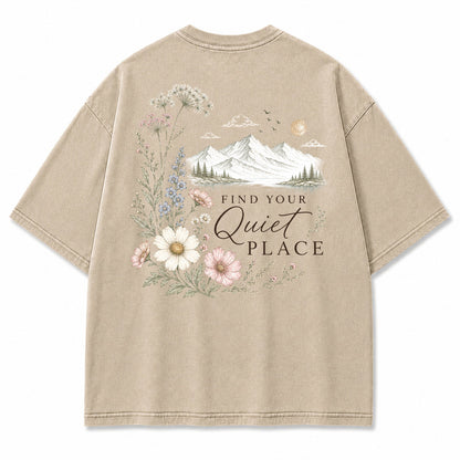Find Your Quiet Place Graphic T-Shirt