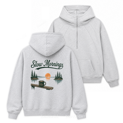 Slow Mornings Daybreak-Zip Hoodie