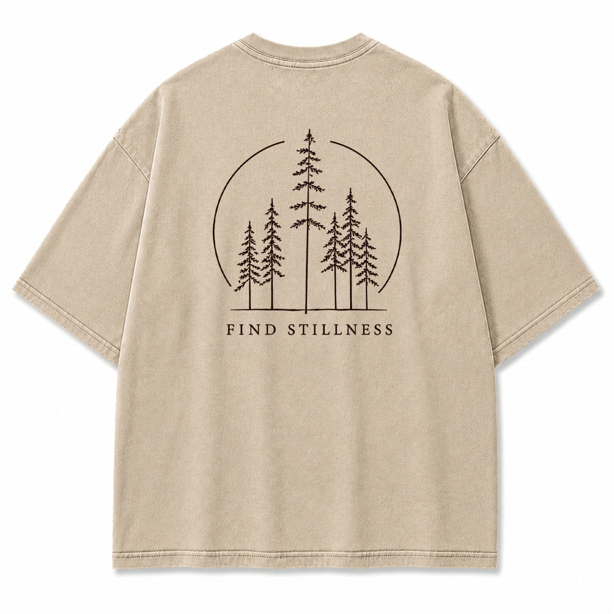 Find Stillness Pine Forest Graphic T-Shirt