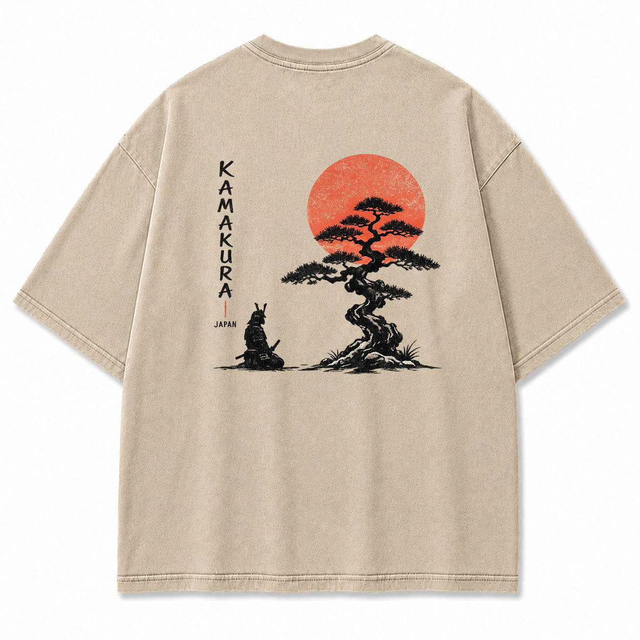 Kamakura Pine Tree Vintage Graphic T-Shirt