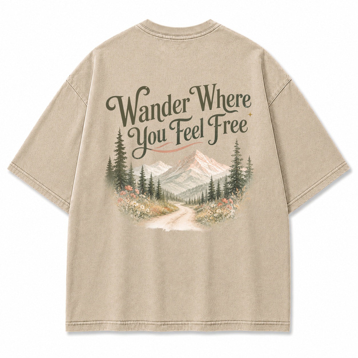 Wander Where You Feel Graphic T-Shirt