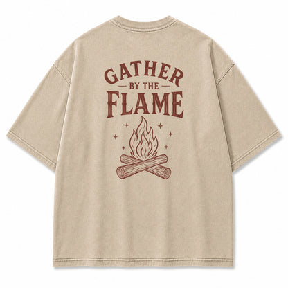 Gather by the Flame Graphic T-Shirt