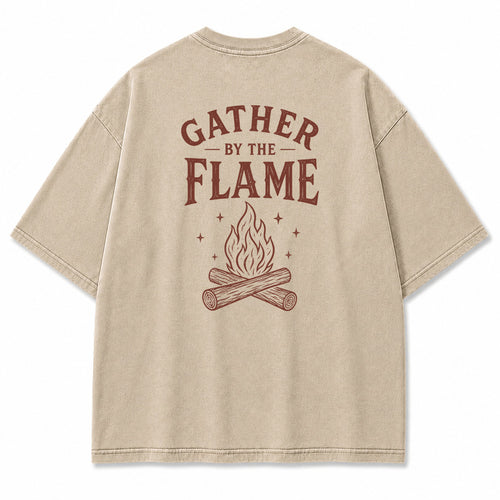 Gather by the Flame Graphic T-Shirt