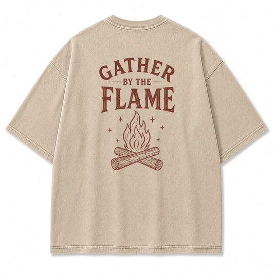 Gather by the Flame Graphic T-Shirt