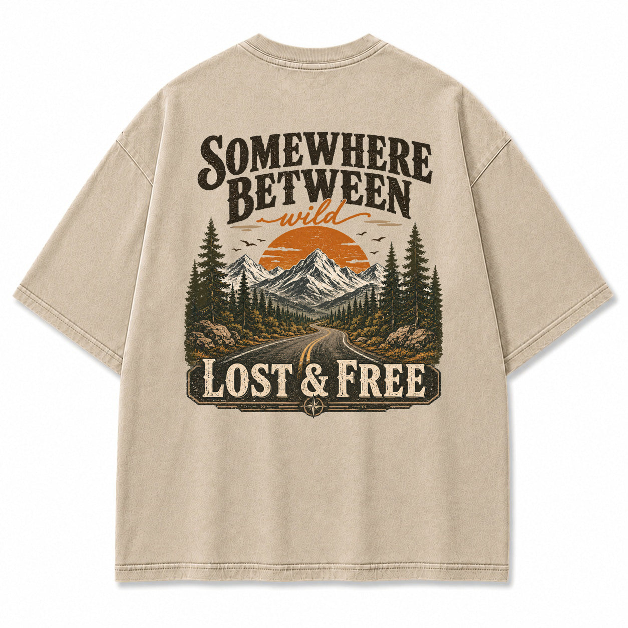 Somewhere Between Wild Graphic T-Shirt