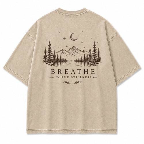Breathe In The Stillness Graphic T-Shirt