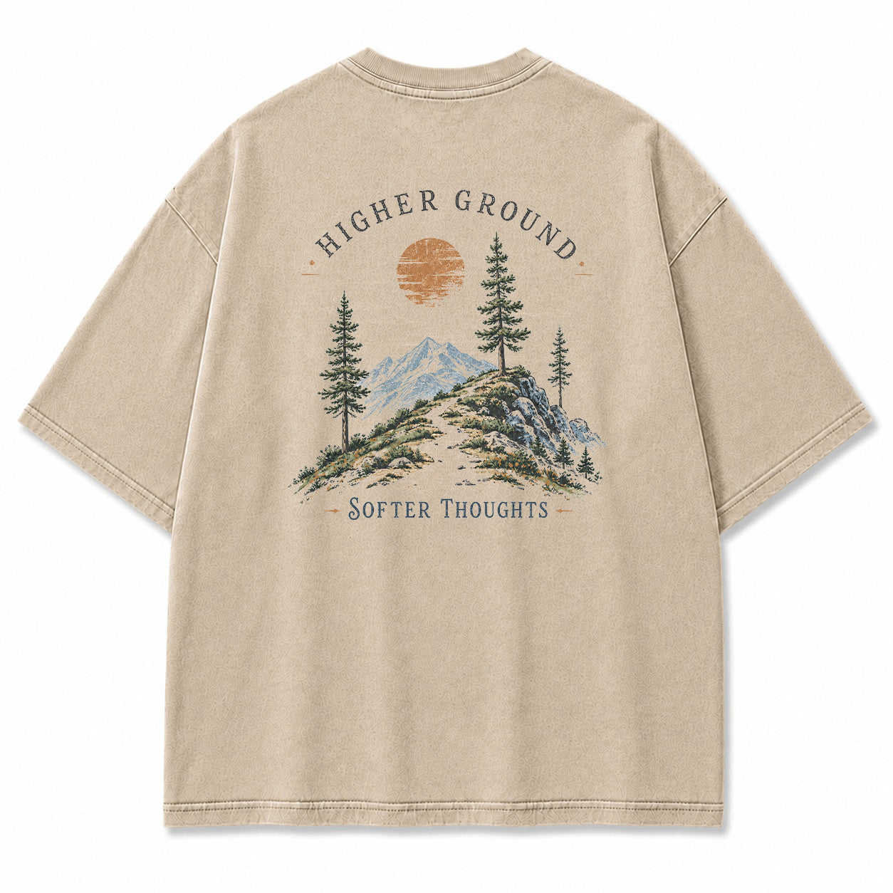 Higher Ground Softer Thoughts Graphic T-Shirt