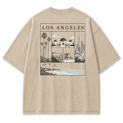 Los Angeles City Icons Graphic T-Shirt