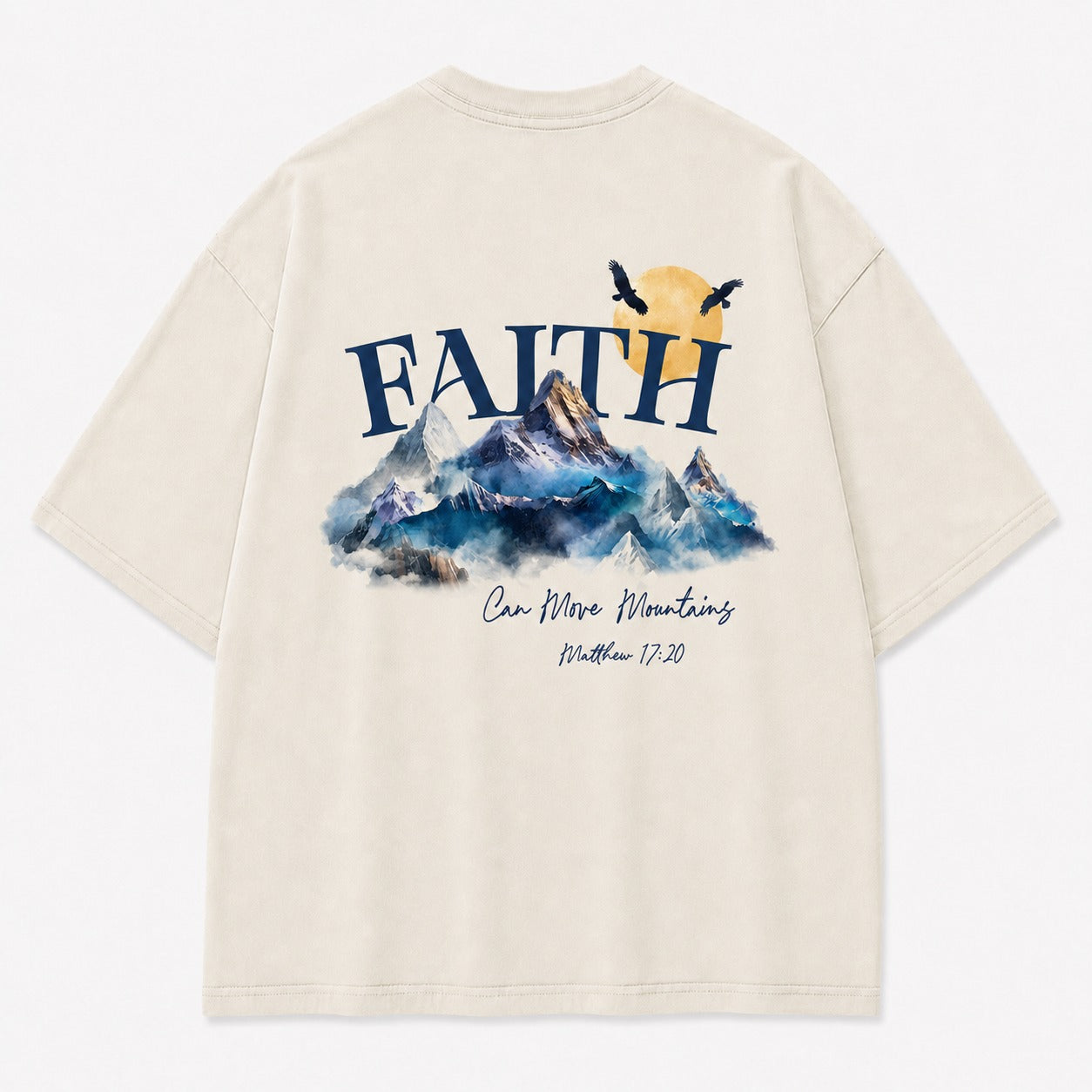 Can Move Mountains Washed T-Shirt