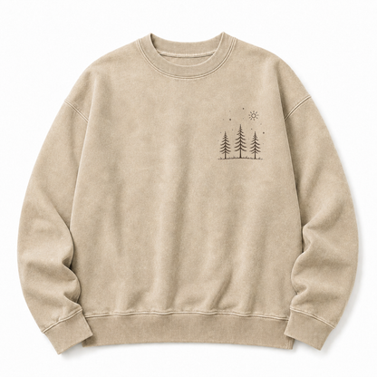 Take Me Outside Washed Grafik-Sweatshirt