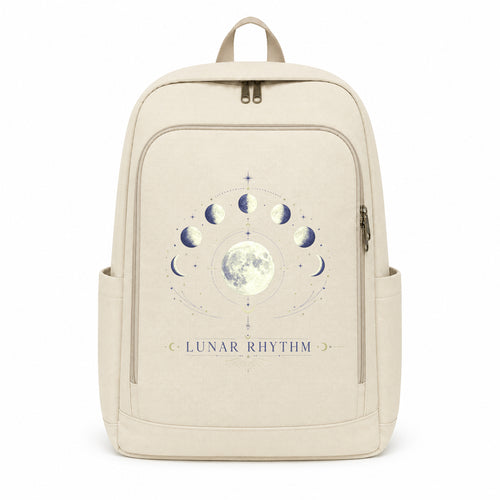 Lunar Rhythm Moon Phase Graphic Backpack