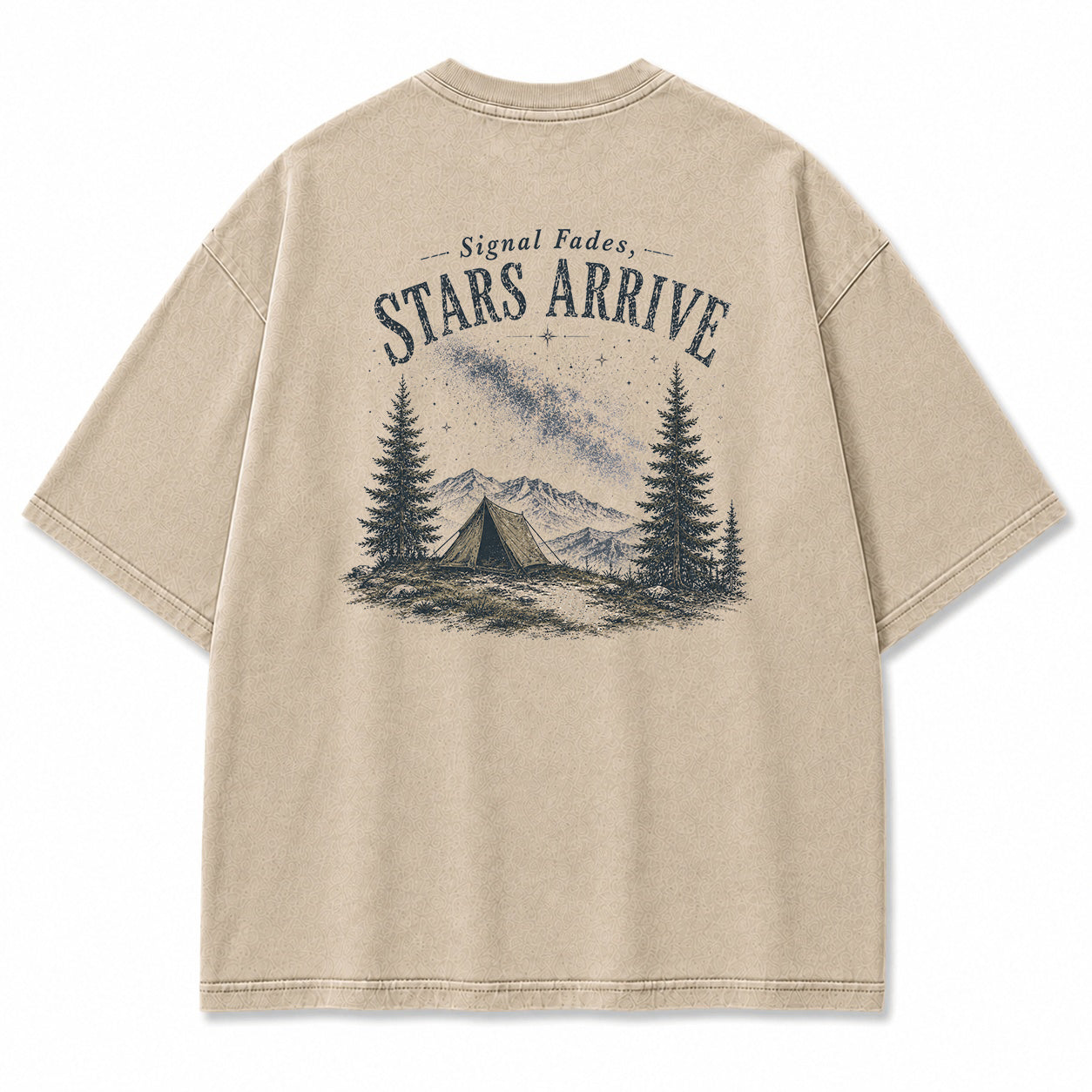 Signal Fades Stars Arrive Graphic T-Shirt