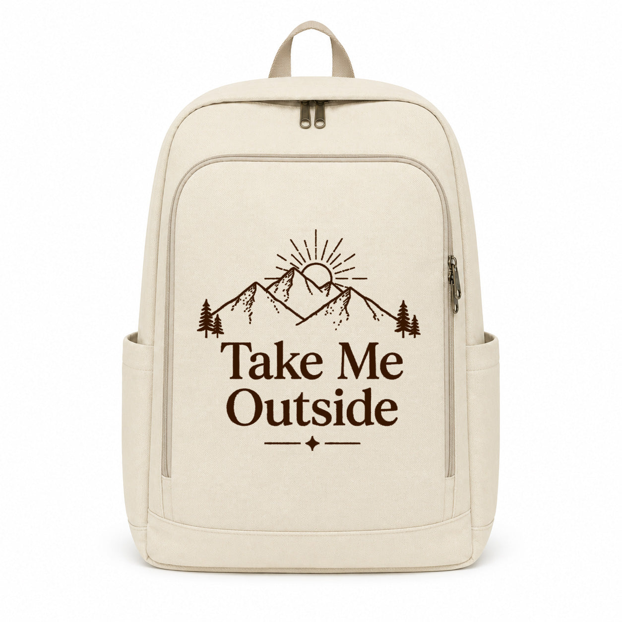 Take Me Outside Graphic Backpack