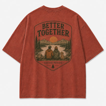 Better Together on Quiet Trails Tee