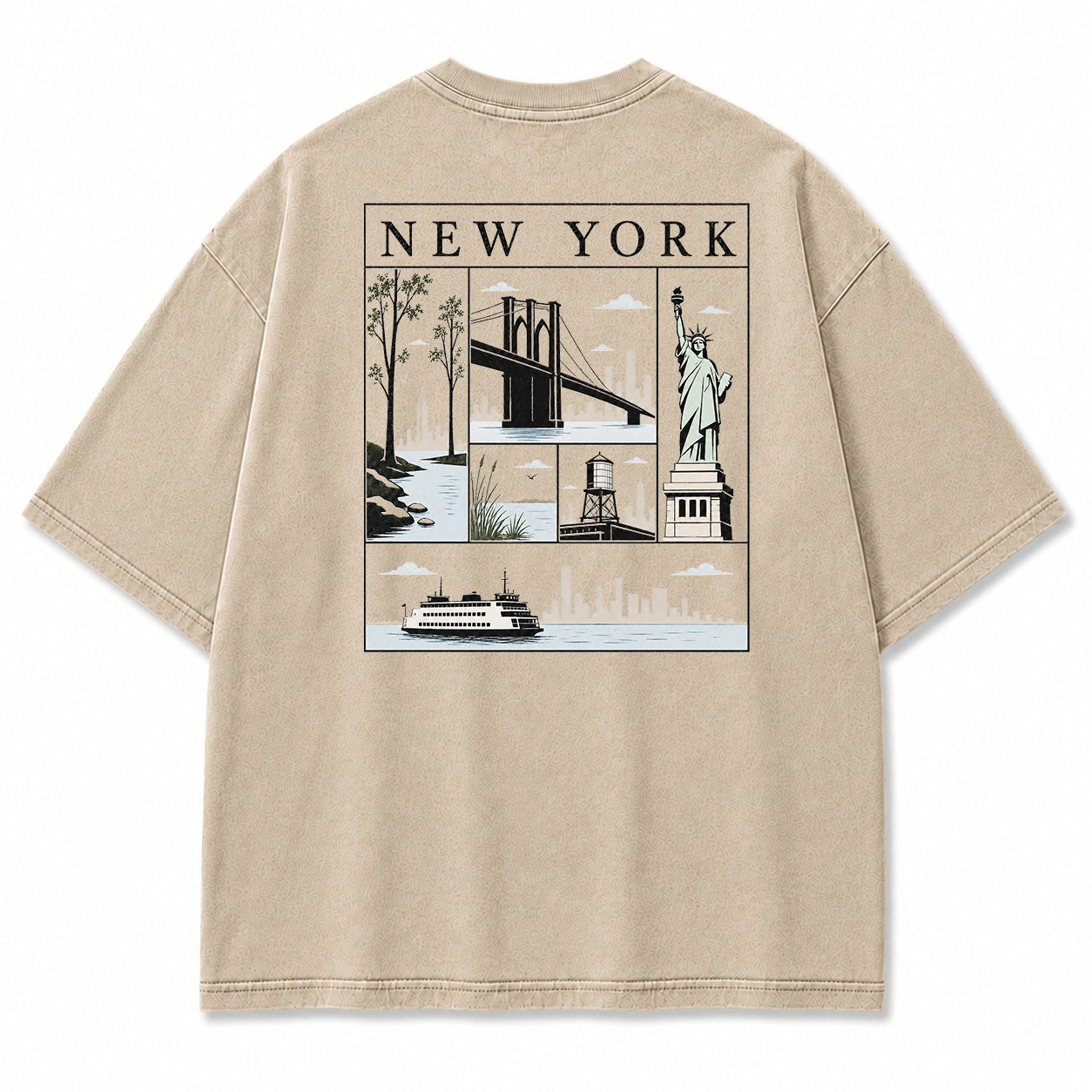 New York City Icons Graphic T-Shirt