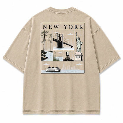 New York City Icons Graphic T-Shirt