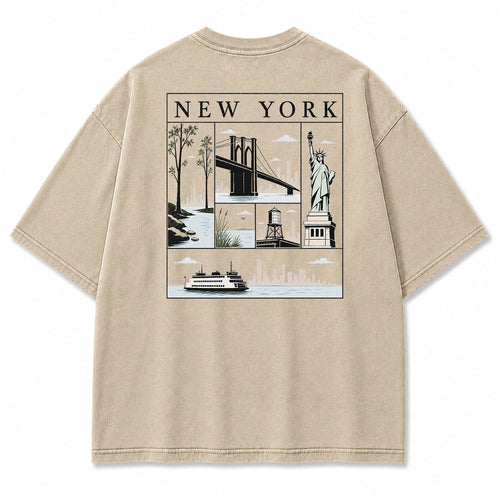 New York City Icons Graphic T-Shirt